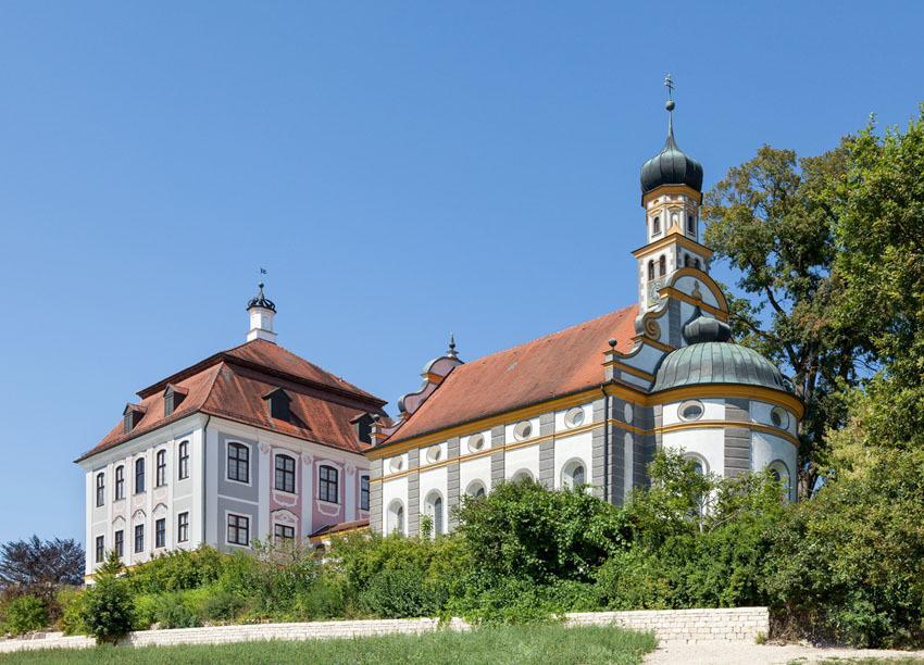 Hotel Schloss Leitheim Exterior foto